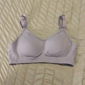 KNIX good to go seamless bra lilac purple size medium
